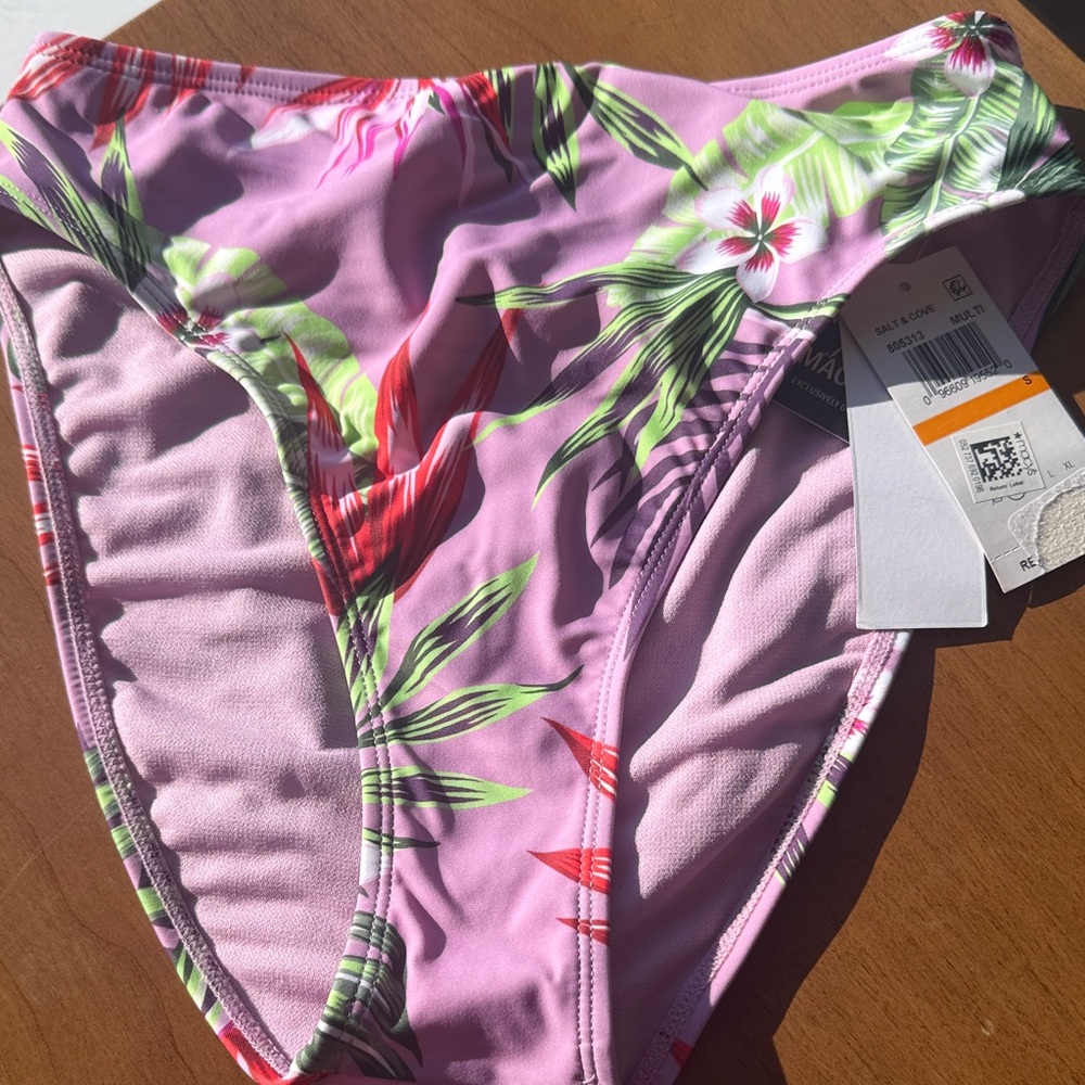 Salt + Cove Tropical Floral Bikini Bottoms